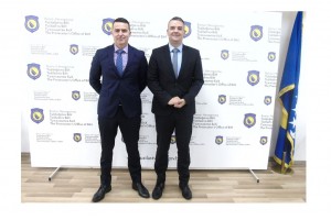 CHIEF PROSECUTOR MET WITH MINISTER OF JUSTICE OF BIH